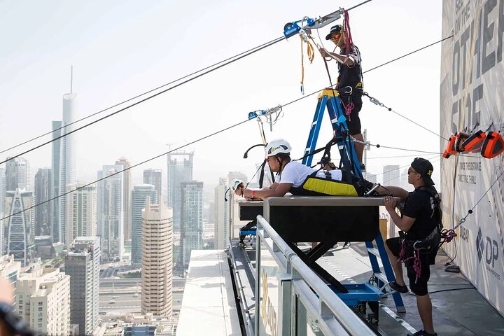 Zipline Experience in Dubai Marina
