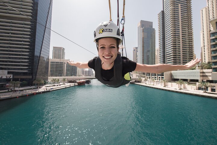 Zipline Experience in Dubai Marina